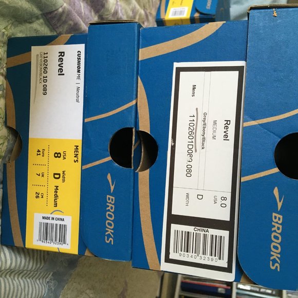 NWT Brooks Neutral Running Shoe Mens 8 Grey Revel - Picture 6 of 6